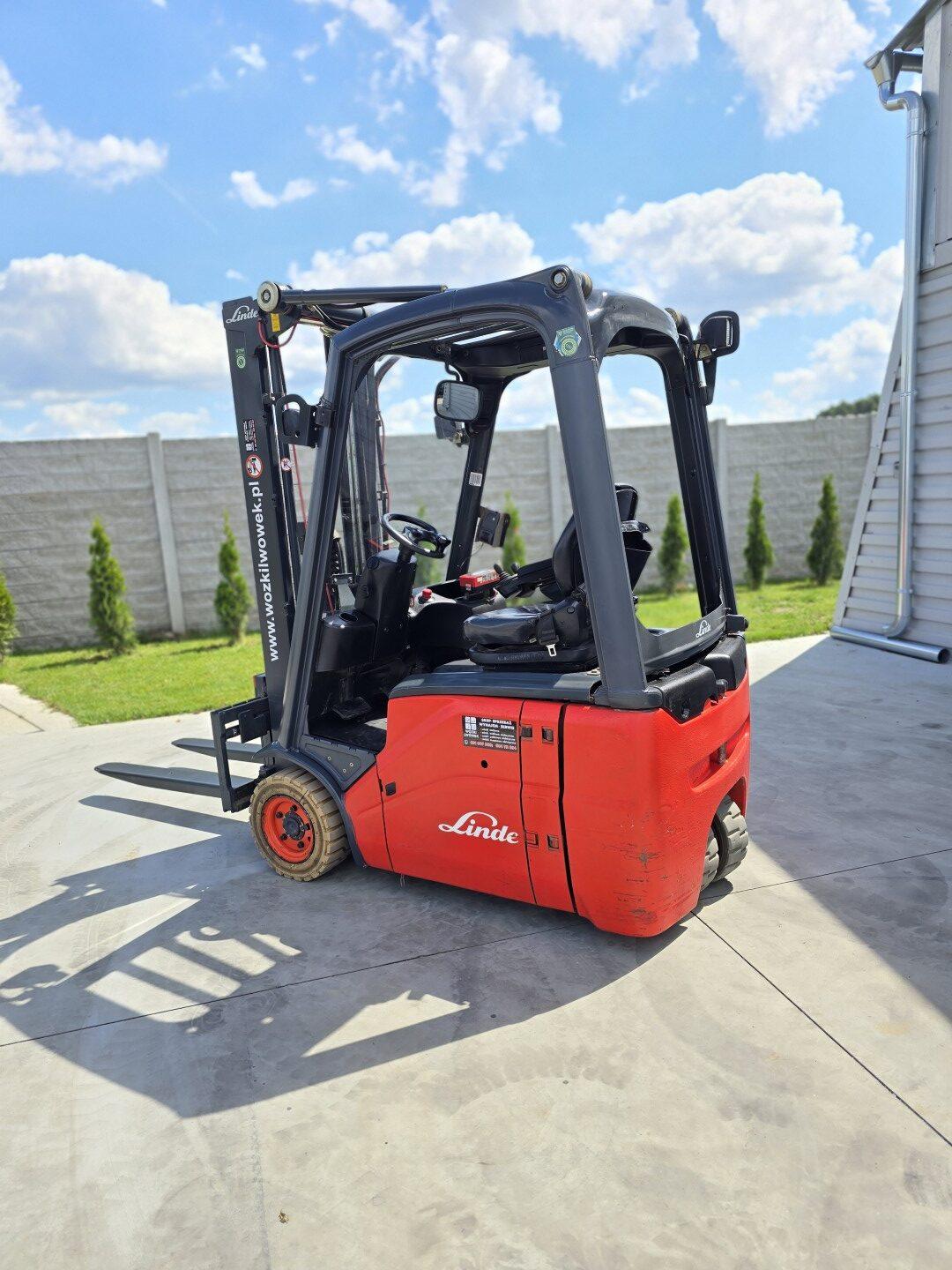 Linde E14 48v 2008r Waga RAVAS UDT 1400kg