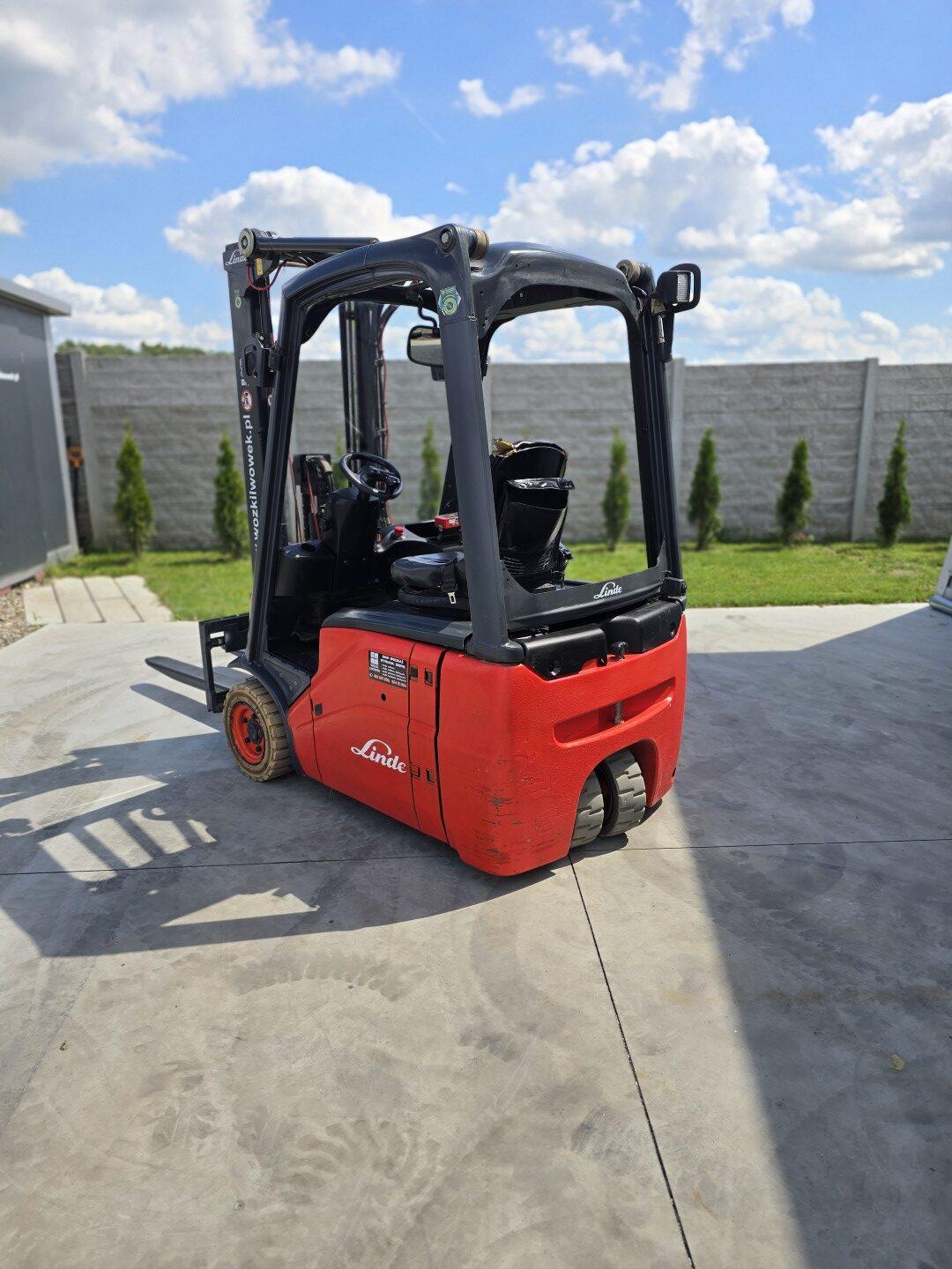 Linde E14 48v 2008r Waga RAVAS UDT 1400kg - obrazek 4