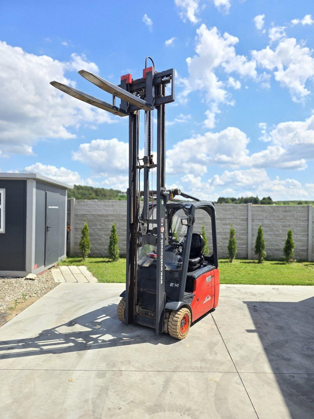 Linde E14 48v 2008r Waga RAVAS UDT 1400kg - obrazek 3