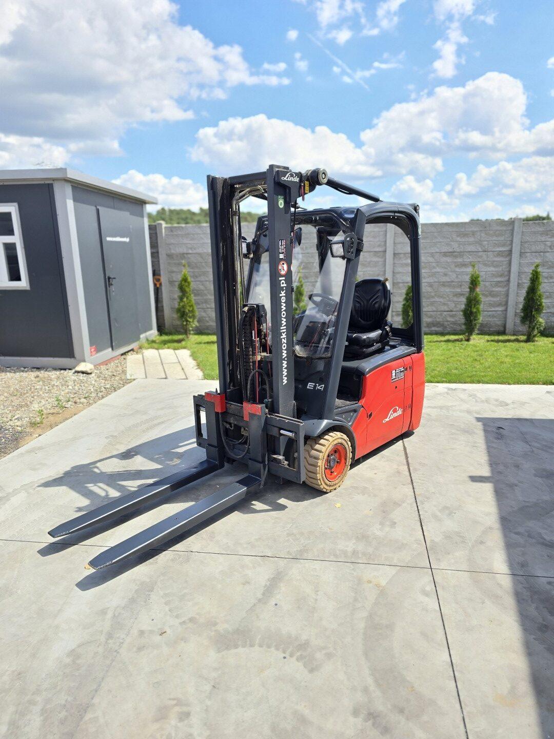 Linde E14 48v 2008r Waga RAVAS UDT 1400kg - obrazek 11